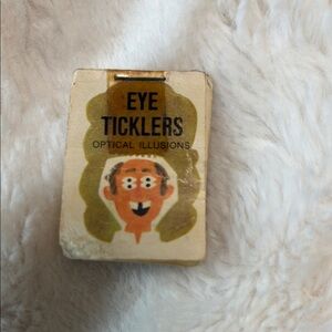 1970s vintage optical illusion, Eye Ticklers Optical Illusions Booklet